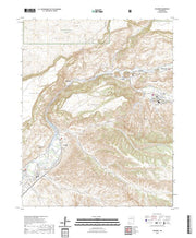 US Topo 7.5-minute map for Velarde NM