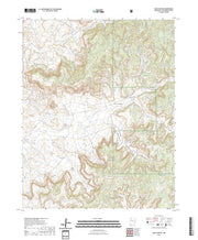 US Topo 7.5-minute map for Vigas Canyon NM