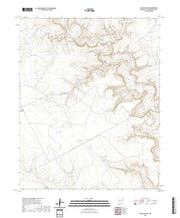 US Topo 7.5-minute map for Wade Canyon NM
