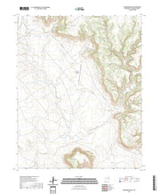 US Topo 7.5-minute map for Waggoner Ranch NM