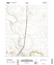US Topo 7.5-minute map for Wagon Mound NM