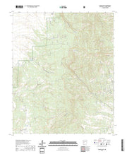 US Topo 7.5-minute map for Wahoo Peak NM