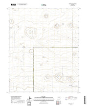 US Topo 7.5-minute map for Weber City NM