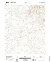 US Topo 7.5-minute map for West of La Vida Mission NM