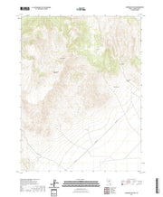 US Topo 7.5-minute map for Ackerman Canyon NV