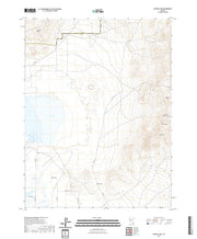 US Topo 7.5-minute map for Artesia Lake NV
