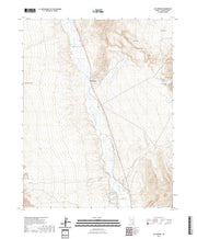 US Topo 7.5-minute map for Ash Springs NV