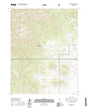 US Topo 7.5-minute map for Badger Gulch NV