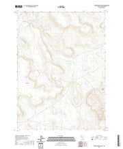 US Topo 7.5-minute map for Badger Mountain NW NV