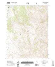 US Topo 7.5-minute map for Bakeoven Creek NV