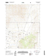 US Topo 7.5-minute map for Barton Spring NV