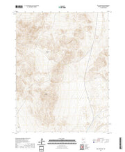 US Topo 7.5-minute map for Bell Mountain NV