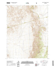 US Topo 7.5-minute map for Burnt Cabin Summit NV