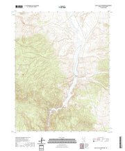 US Topo 7.5-minute map for Eagle Valley Reservoir NV
