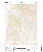 US Topo 7.5-minute map for Goat Peak NV