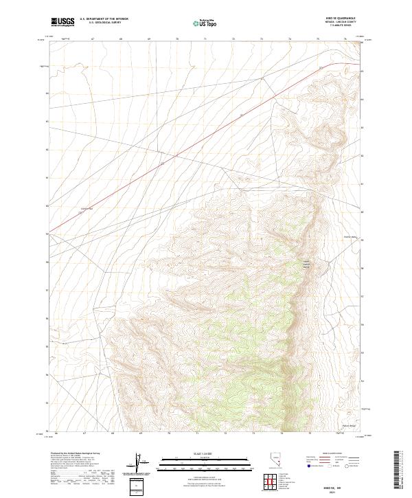 US Topo 7.5-minute map for Hiko SE NV