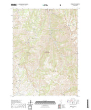 US Topo 7.5-minute map for Jarbidge South NV