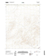 US Topo 7.5-minute map for Jessup NV