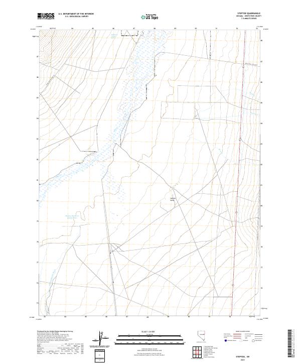 US Topo 7.5-minute map for Steptoe NV