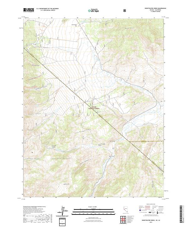 US Topo 7.5-minute map for Sweetwater Creek NVCA