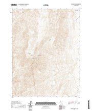 US Topo 7.5-minute map for Tohakum Peak NW NV