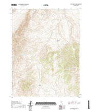US Topo 7.5-minute map for Wood Spring Canyon NV