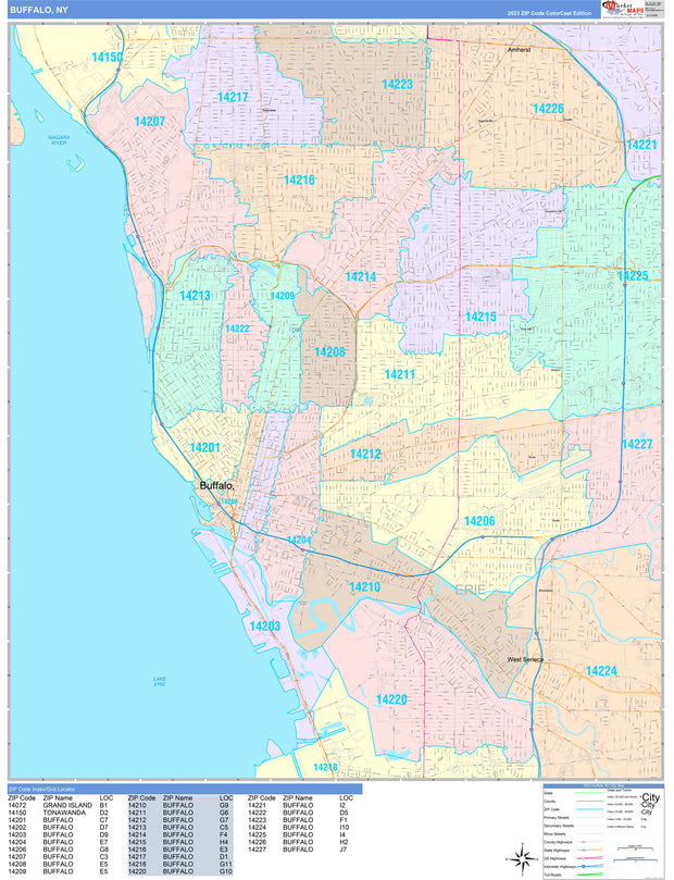 Products – Tagged “New York: Wall Maps”– American Map Store