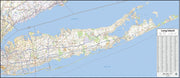 Long Island Wall Map