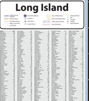 Long Island Wall Map
