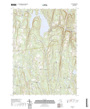 US Topo 7.5-minute map for Alcove NY