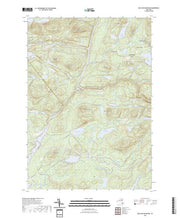 US Topo 7.5-minute map for Bad Luck Mountain NY