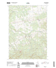 US Topo 7.5-minute map for Bangor NY
