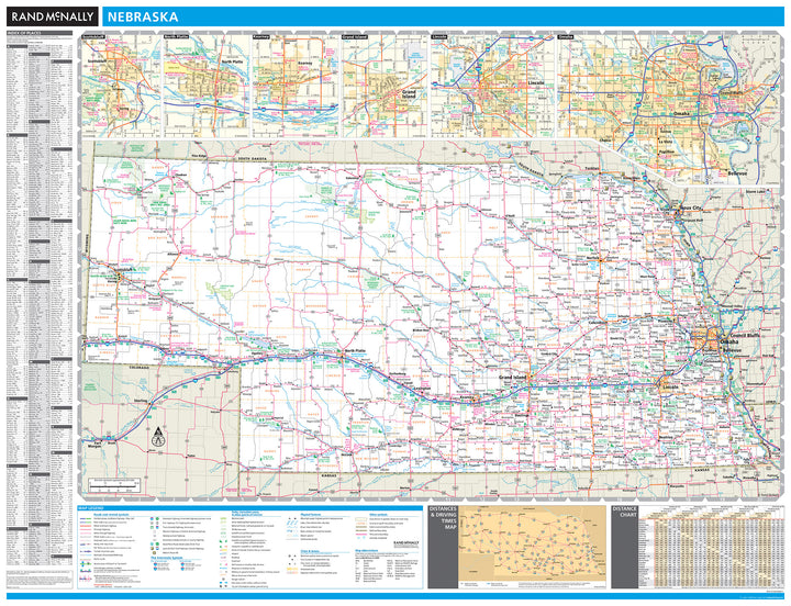 Nebraska by Rand McNally