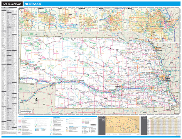 Nebraska by Rand McNally