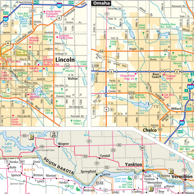 Nebraska by Rand McNally
