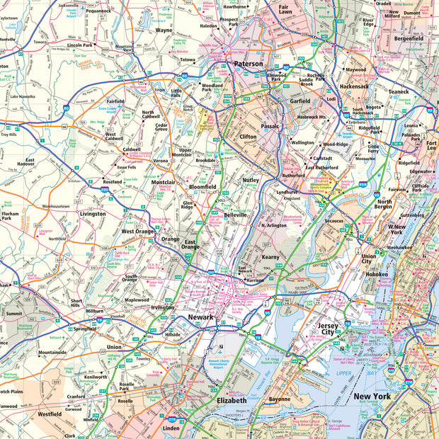 New Jersey by Rand McNally