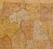 A New Map of the State of North Carolina, 1833