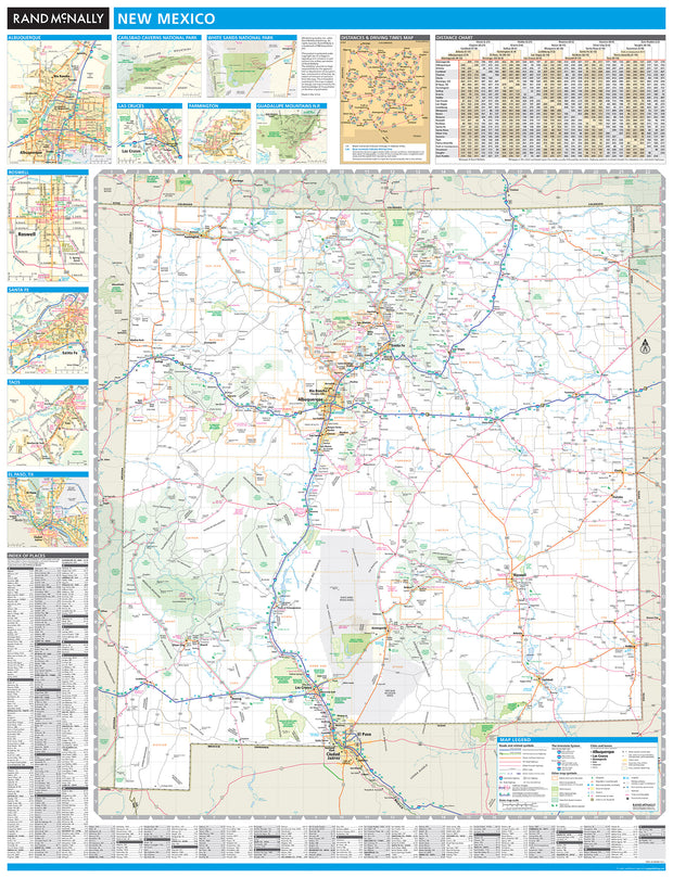 New Mexico by Rand McNally