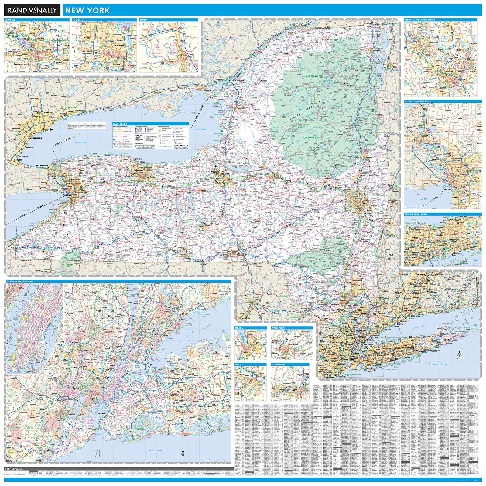 New York by Rand McNally