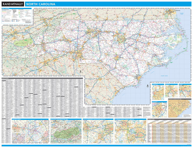North Carolina by Rand McNally