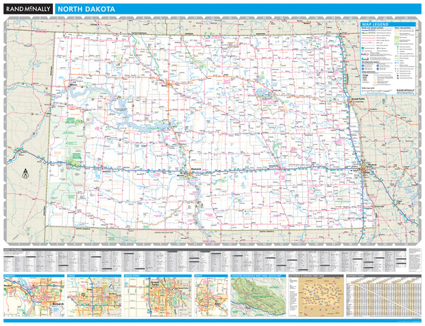 North Dakota by Rand McNally