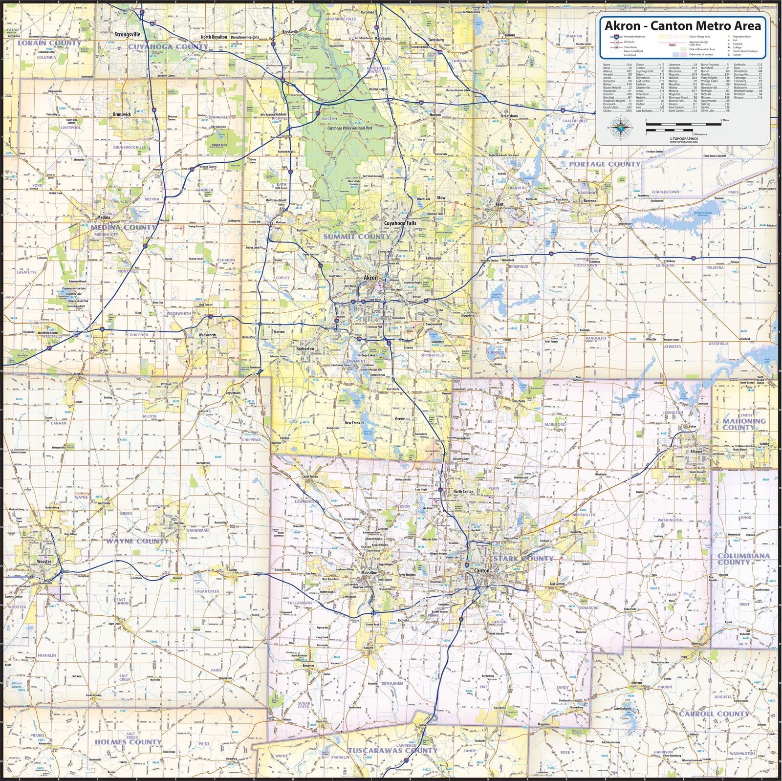 Akron - Canton Metro Area