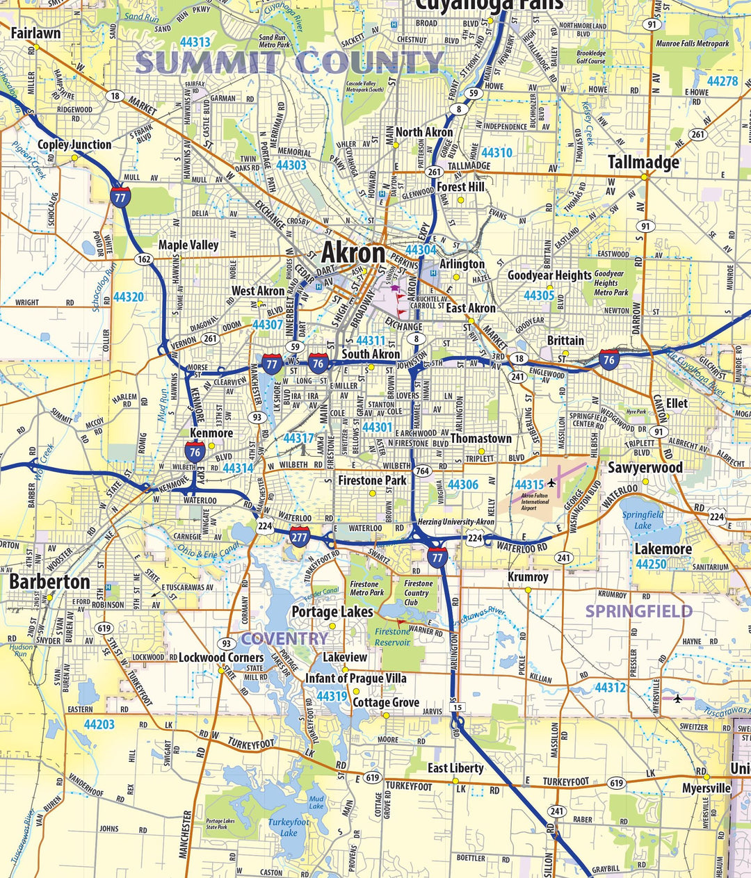 Akron - Canton Metro Area