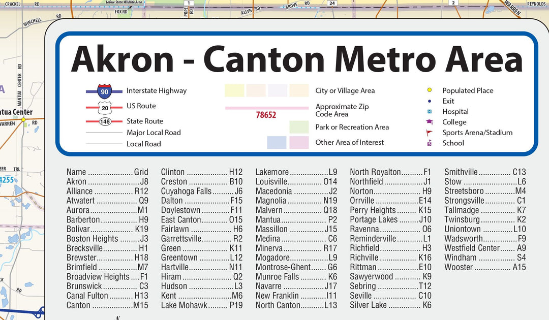 Akron - Canton Metro Area