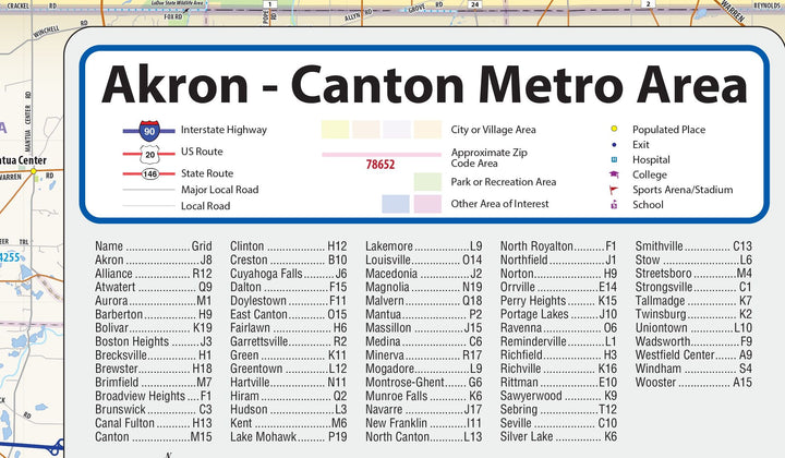 Akron - Canton Metro Area