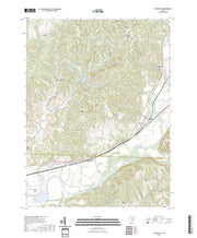 US Topo 7.5-minute map for Conesville OH