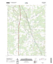 US Topo 7.5-minute map for Dorset OH