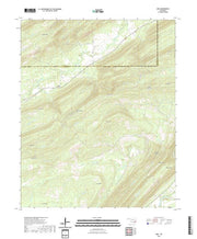 US Topo 7.5-minute map for Adel OK