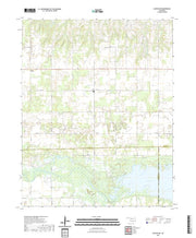 US Topo 7.5-minute map for Canton NW OK