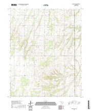 US Topo 7.5-minute map for Canton SW OK
